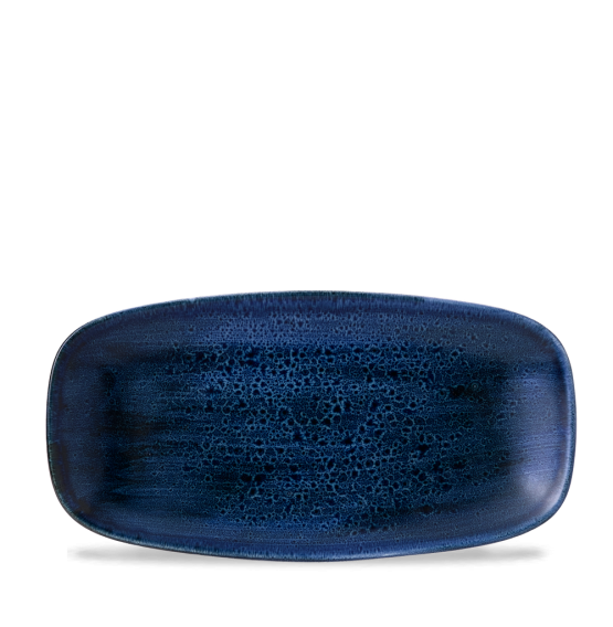 Plume Ultramarine Chefs' Oblong Plate No 3